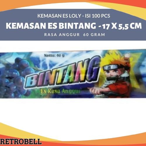 Ready Stock PLASTIK ES KRIM PELANGI / PLASTIK ES TERMURAH / PLASTIK KEMASAN ES KRIM STICK