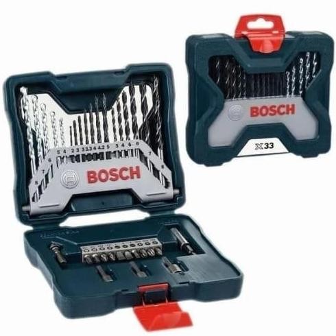 MATA BOR & MATA OBENG VARIASI BOSCH SET 33 PCS X-LINE