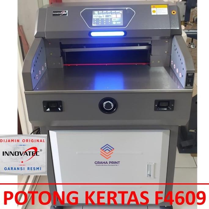 BEBAS ONGKIR - Mesin Potong Kertas Digital 4609 INNOVATEC Pemotong Kertas Doble Folio
