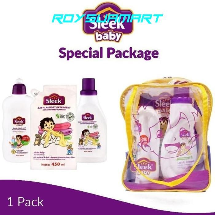 Fn-56 Sleek Baby Special Package / Paket Sleek/ Paket Kado Viral