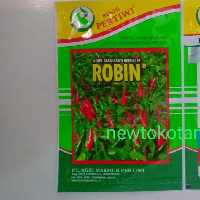 NEW Benih cabe ROBIN F1 10 gram benih cabe rawit hijau hibrida dari benih pertiwi cabai rawit hijau