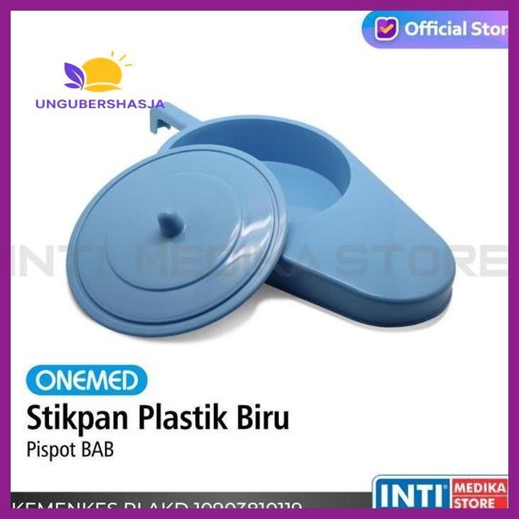 (ORIGINAL) STIKPAN PLASTIK / PISPOT BAB KESEHATAN PERLENGKAPAN MEDIS RUMAH SAKIT