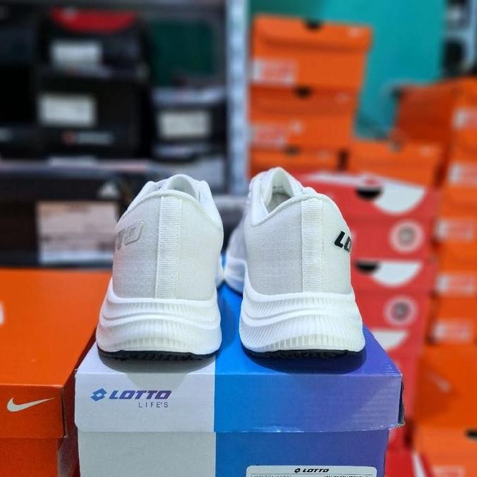 Sepatu Running Lotto Deltona White Original