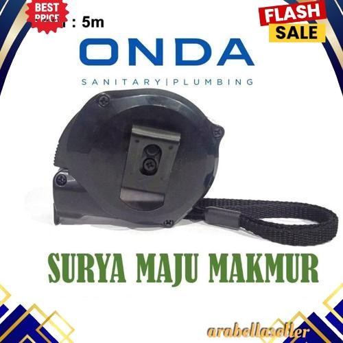 New Meteran Otomatis ONDA MT M-TUL 5 Meter Ukur MT M-TUL 5 M / Meter