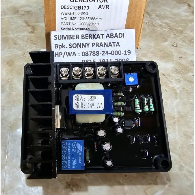 Avr Universal Gb170 - Avr Gb 170 - Avr Gb-170 - Avr 3 Phase - Top Quality