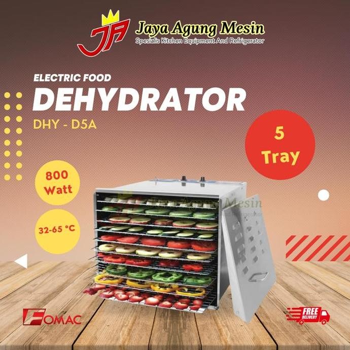 Food Dehydrator Mesin Pengering Makanan / Dehydrator Fomac DHY-D5A
