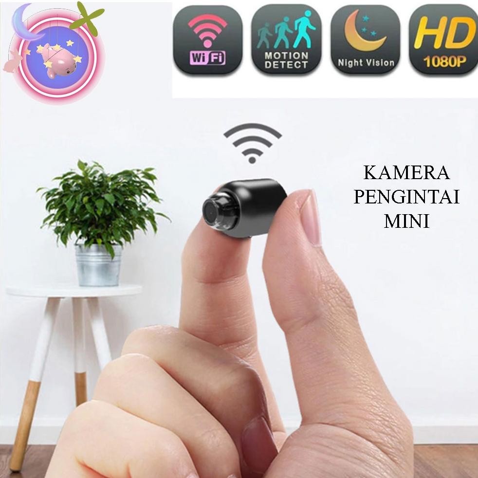 X5 Kamera CCTV Mini Tersembunyi Tanpa Kabel 1080p Cctv Wifi Jarak Jauh Lewat Hp Camera Cctv Kamera K