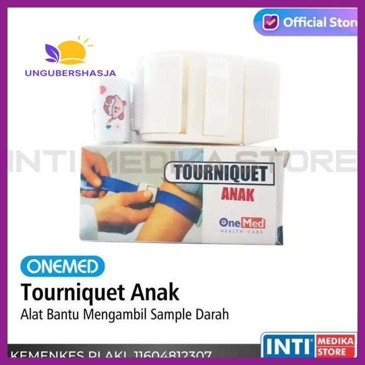 (ORIGINAL) ONEMED TOURNIQUET ANAK CARTOON KESEHATAN PERLENGKAPAN MEDIS RUMAH SAKIT