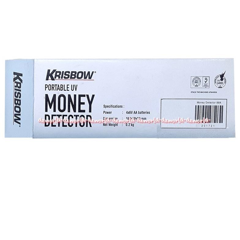Krisbow Money Detector Mesin Detektor Uang Kertas Krisbow Portable UV Kris Bow Alat Mendeteksi Uang 
