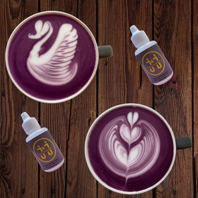 JJ LATTE ART LIQUID CAIRAN PENGGANTI SUSU UNTUK LATIHAN MENGGAMBAR