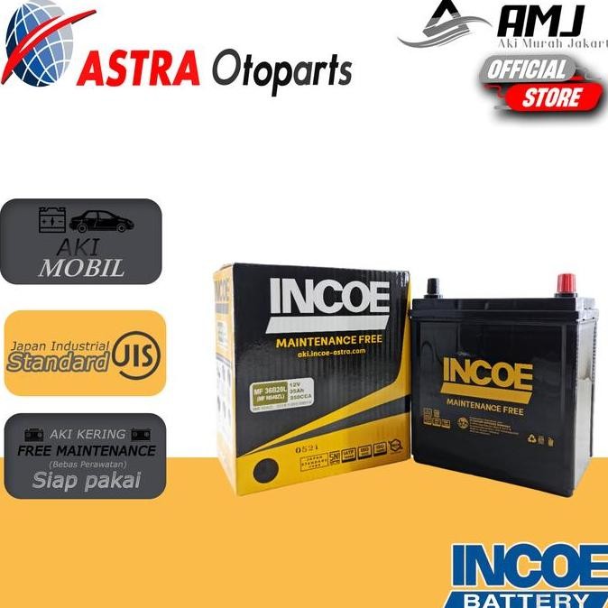'' Incoe MF Astra Aki Kering Mobil NS40ZL - 35Ah ''