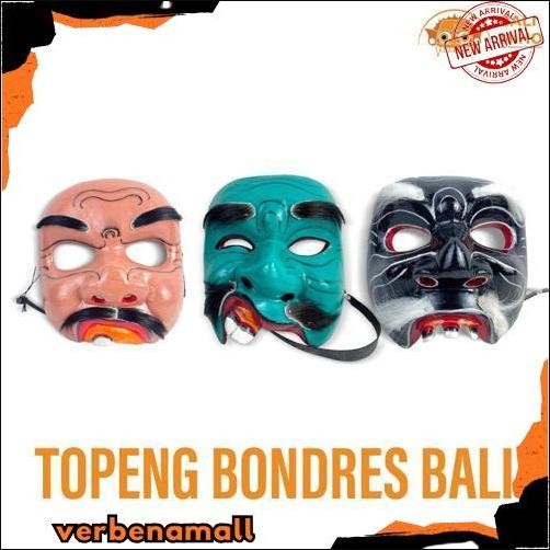 Gercep Topeng Bondres - Topeng lawak Bali - Topeng bibir sumbing - Topeng Kayu - Topeng Bali - Topen