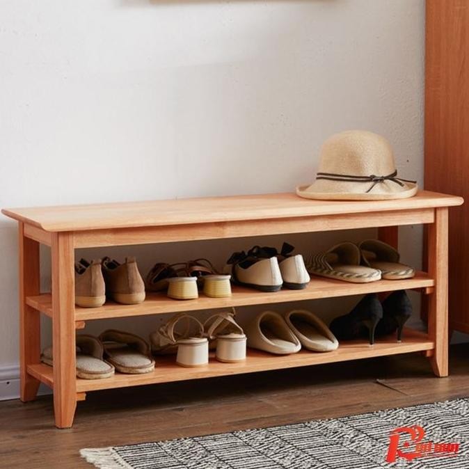 Rak sepatu kayu / Rak sepatu / rak sepatu minimalis / rak sepatu tutup