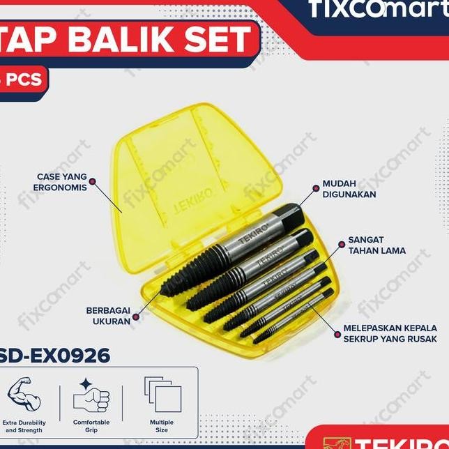 Tekiro Tap Balik Set 6 Pcs