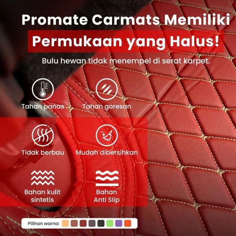 Karpet Motor Honda Scoopy Terbaru 2012 -2025  Alas Kaki Premium Bahan Kulit Anti Slip Mudah Dibersih