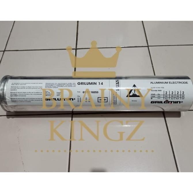 TERBARU Kawat Las Aluminium Grilumin 14 uk 2.5mm