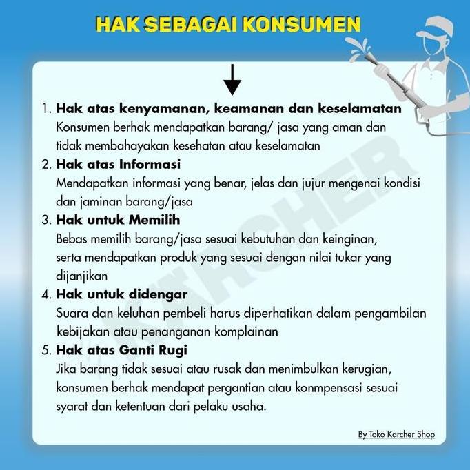 Karcher Spray Gun | Spray Gun Set Dengan Selang Coupling Dan Adaptor Air