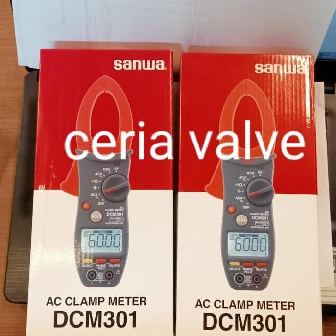 PROMO DISKON - Clamp Meter Sanwa DCM 301 /Tang Ampere Sanwa 1000A