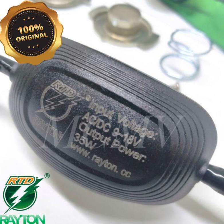 [READY STOCK] LAMPU LED MOTOR RTD 6 SISI / 3 SISI 100% ORIGINAL GARANSI AC DC + KIPAS BOHLAM DOP LAM