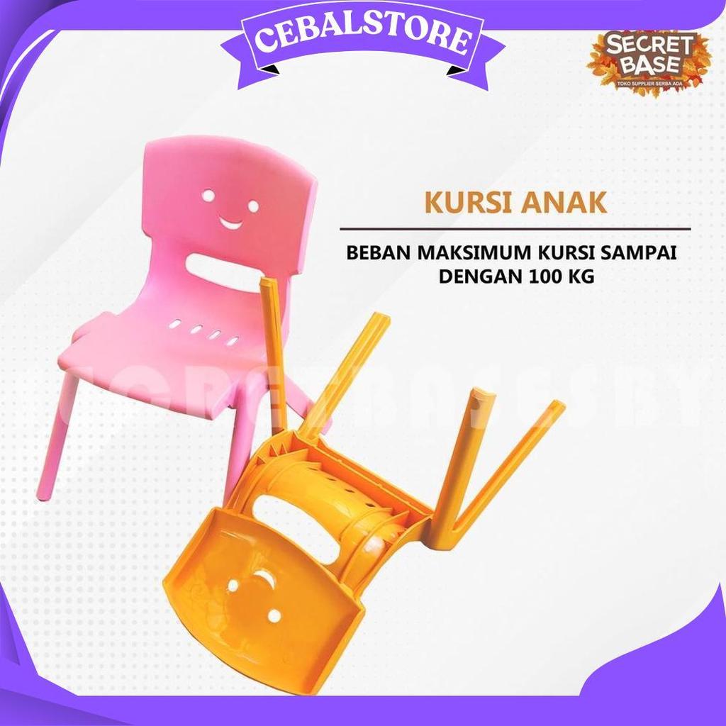 Kursi Anak - Bangku Sender Kecil Plastik / Kursi Pendek Belajar Playgroup Cod