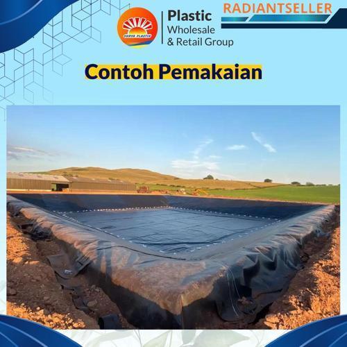 COD GEOMEMBRAN HDPE TEBAL 500 MICRON LEBAR 5 METER