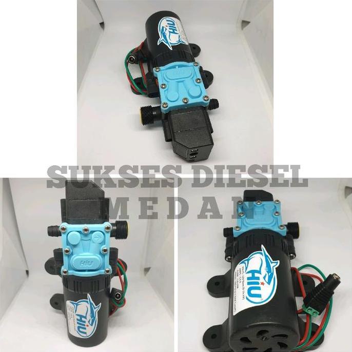 Dinamo Sprayer Pompa Air DC 12V Hiu 100 Psi Original ( COLOK DRAT )