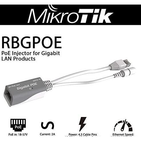 Mikrotik RBGPOE Gigabit Poe Injector