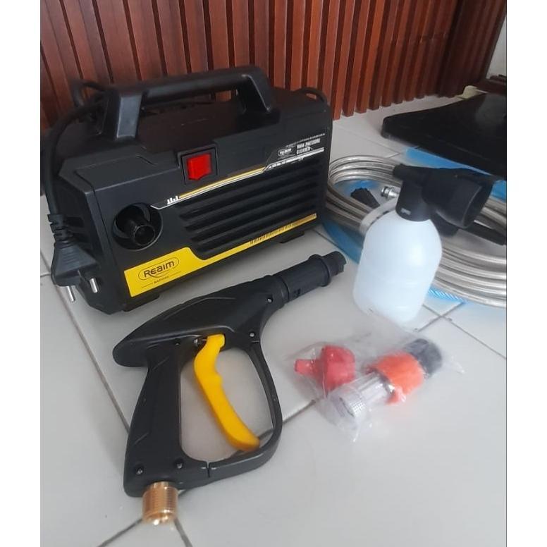Mesin Steam Cuci Motor Dan Mobil Reaim Baru Jet Cleaner