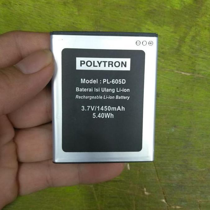 DB18>> BATERAI POLYTRON ROCKET S1 R2457 PL-6Q5A ORIGINAL BATRE BATTERY BATERY