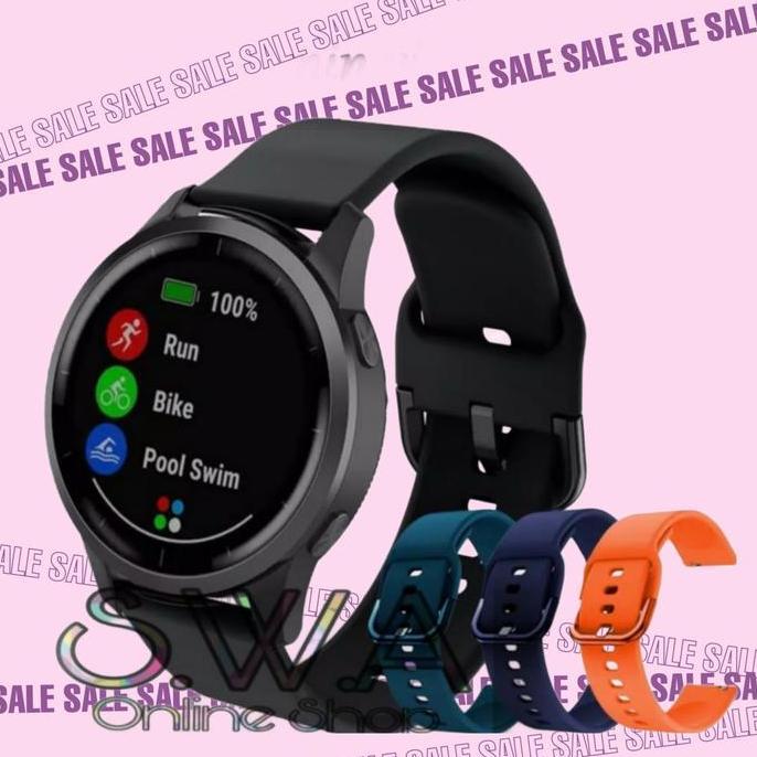 DI140 >> Garmin Vivoactive 4 Strap Watch Band Active Style Tali Jam Tangan
