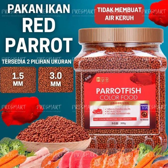 FINESSE- Pakan ikan Red Parrot / Makanan Ikan Red Parrot /Blood Red Parrot Food