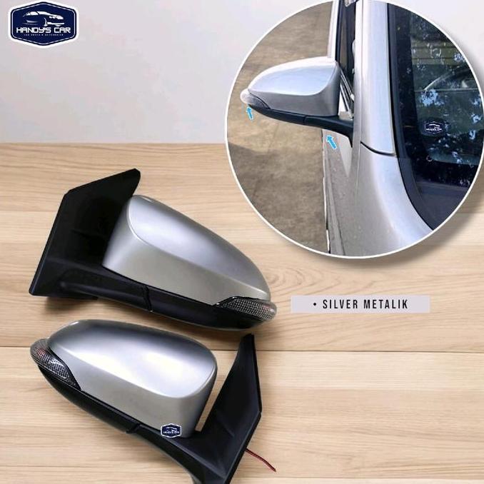 Set Spion Mobil Calya Sigra model manual + Lampu sein riting Aksesoris Kendaraan