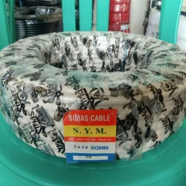 Kabel listrik NYM 3x2,5 simas kualitas Eterna