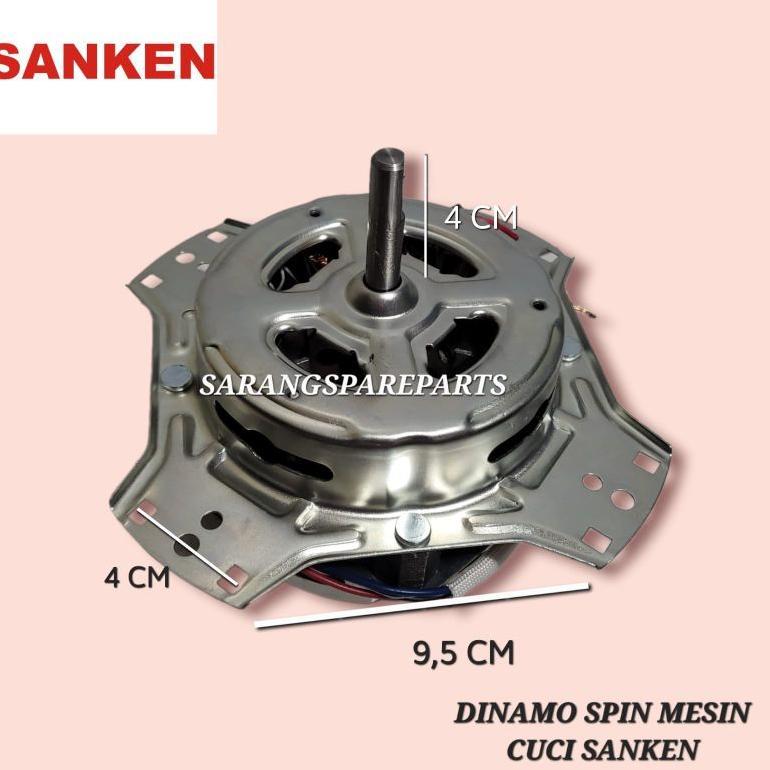 DINAMO SPIN SANKEN TEMBAGA / MOTOR PENGERING SANKEN TEMBAGA / DINAMO PENGERING MESIN CUCI SANKEN TEM