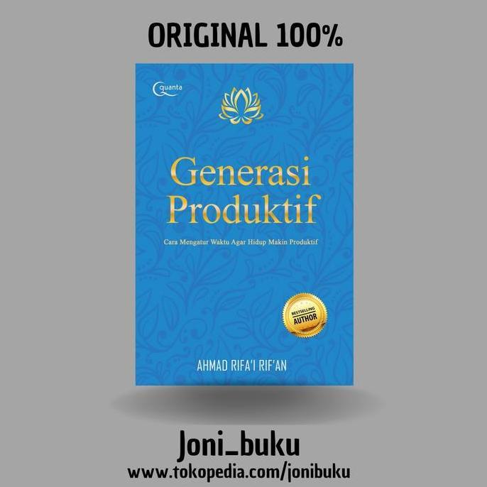 Buku Generasi Produktif by Ahmad Rifai Rifan