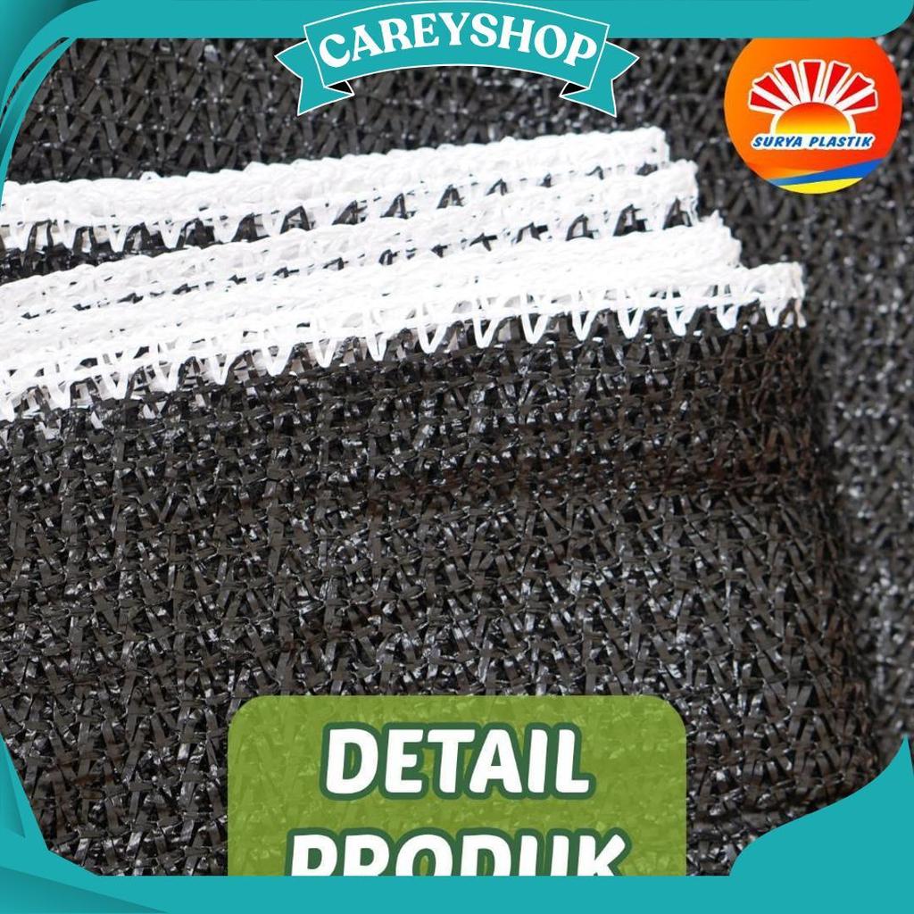 Paranet Tanaman/Jaring Paranet 85% Rajut Segitiga Lebar 3 Meteran Ecer Promo