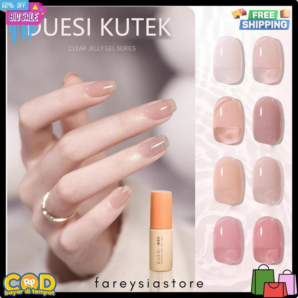 Diskon Kemerdekaan Duesi Kutek Uv Gel Nail Polish Nail Art 5Ml Kutek Halal Untuk Sholat