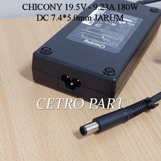 Adaptor Charger CHICONY For MSI GL63 GL65 GE65 GE75 180W JARUM -NEW Aksesoris deskop dan laptop