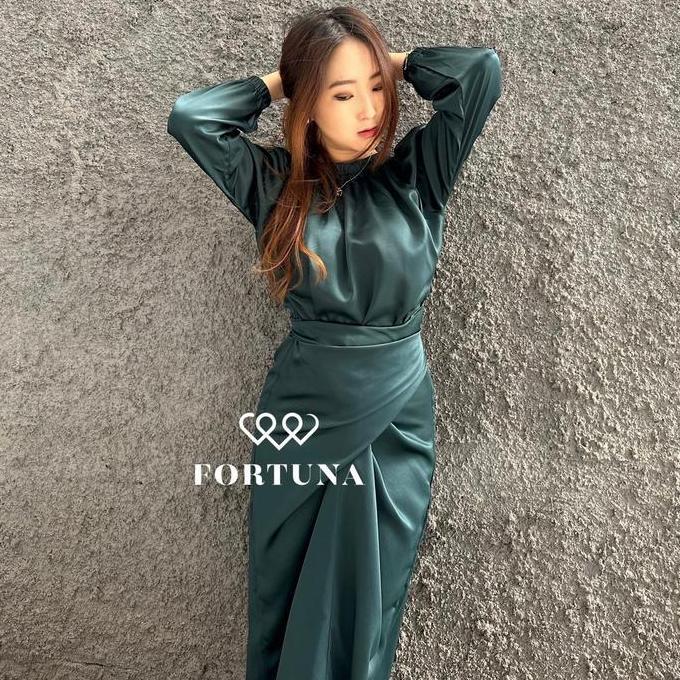 Promo Dyra 3 Ways Dress by FORTUNA - Limited Collection COD