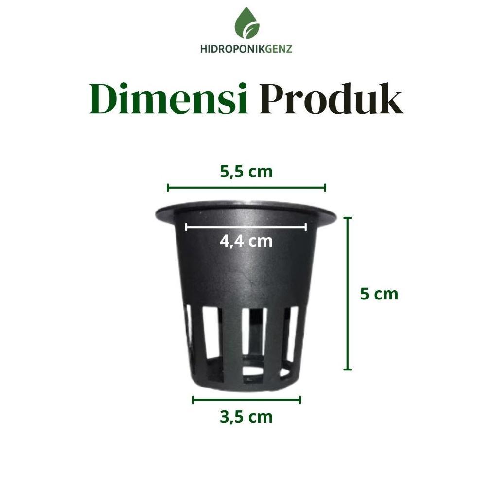 Promo Cod Netpot Hidroponik | Netpot Hitam Hidroponik | Netpot 5 Cm & 7 Cm | Netpot Media Tanam Hidr