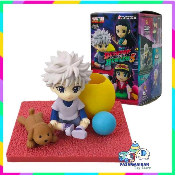 Figure Blind Box Hunter X Hunter Desq Deskop Hunter Set 6 Killua Zoldyck Alluka