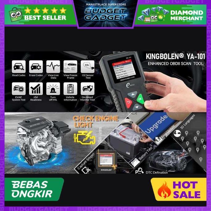 VEGAPUNK LAUNCH Scanner Diagnostic Mobil OBDII (ORIGINAL)