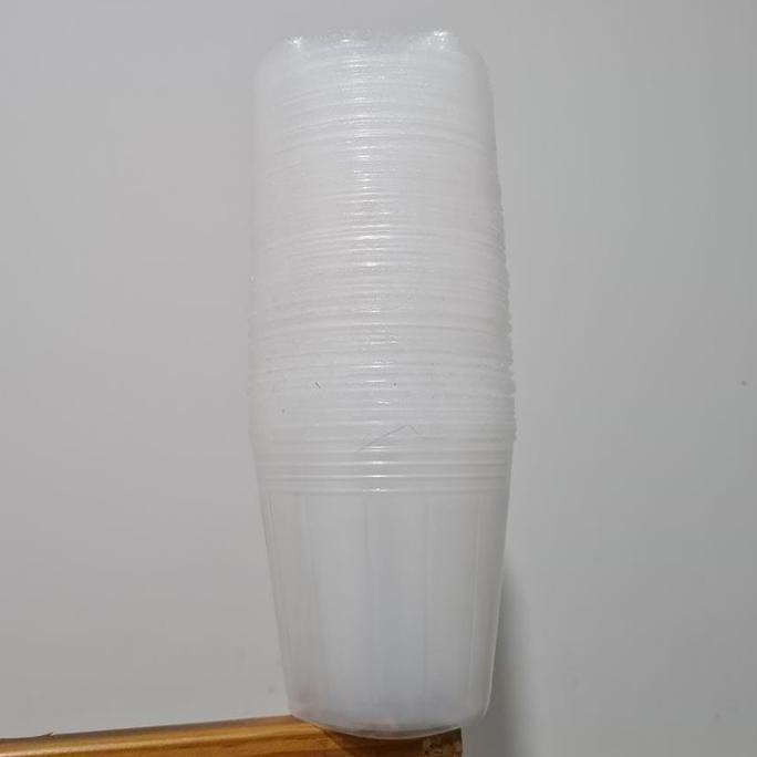 HARGA DISC - Softpot Anggrek 3.5 inch (1 ikat =100 pot) | Soft Pot Transparan