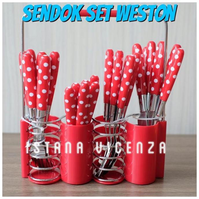 Sendok Set WESTON Warna