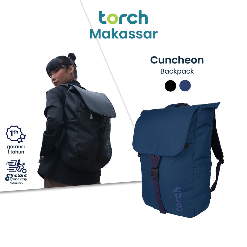 Torch Makassar Tas Ransel Pria Wanita - Backpack Rain Cover Cuncheon