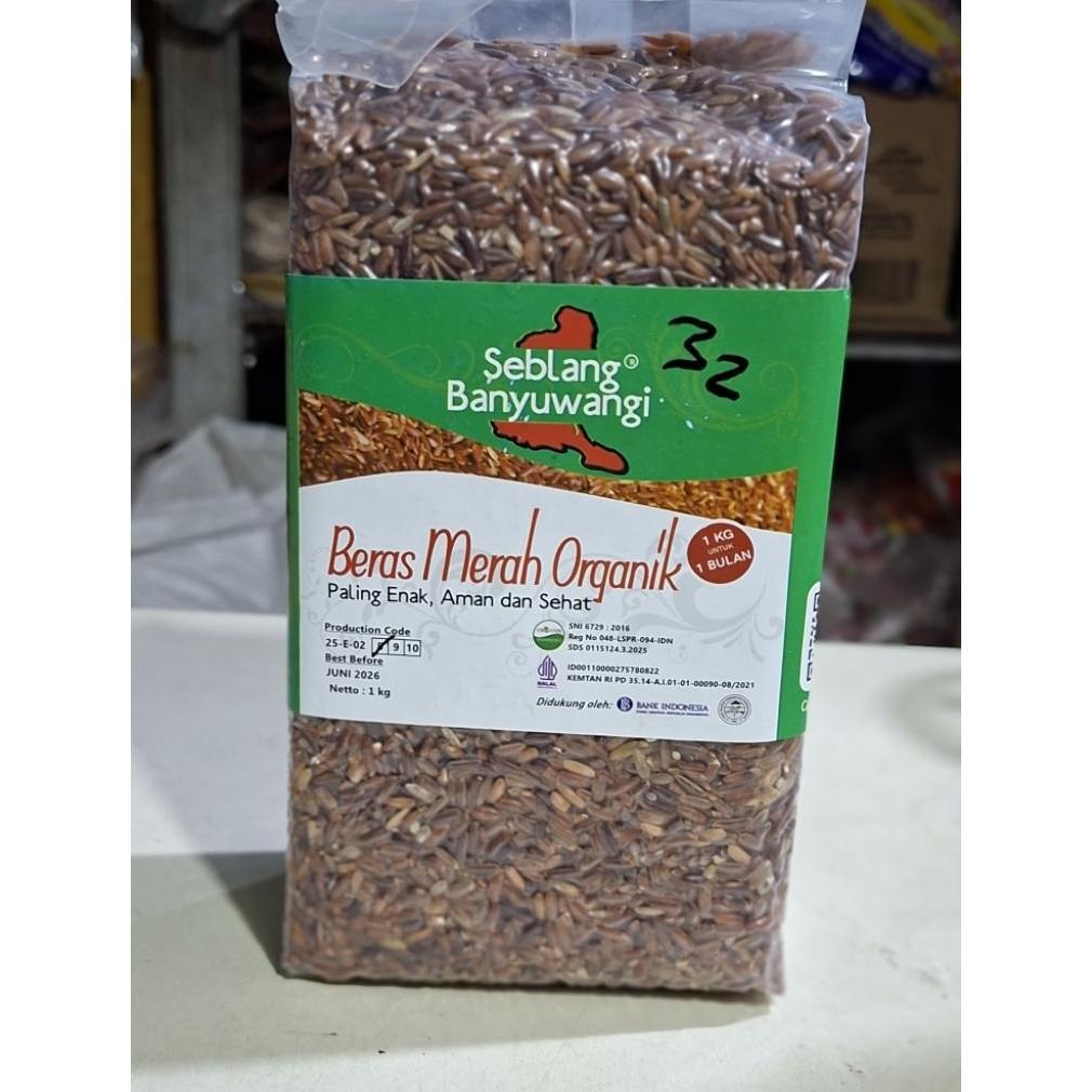 Beras Merah Organik 1 Kg