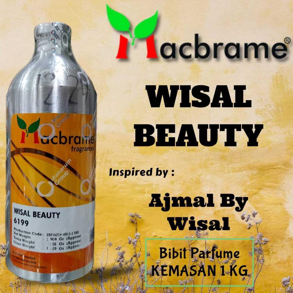 Macbrame - WISAL BEAUTY | Bibit parfume murni segel pabrik kemasan 500 ML/1 KG - Ajmal Wesal