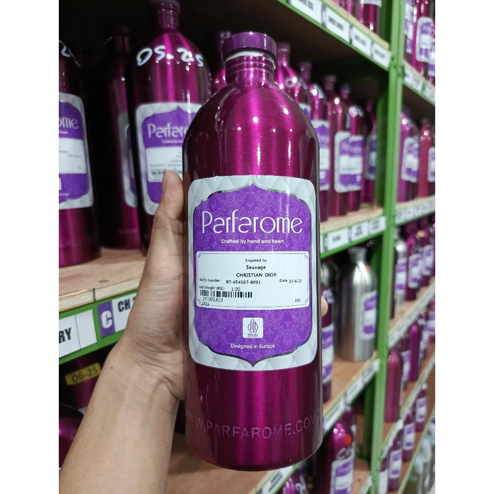 DIOR SAUVAGE BY PARFAROME DELUX, BIBIT PARFUM KEMASAN SEGEL ( 1KG ), REPACK ( 500GRAM & 250GRAM ).