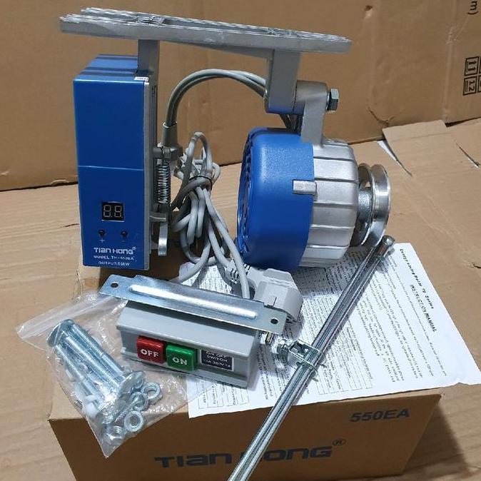 DINAMO SERVO SERPO SERKO MESIN JAHIT OBRAS OVERDECK RANTE BARU - HARGA PROMO - MERAH ORIGINAL DAN TE