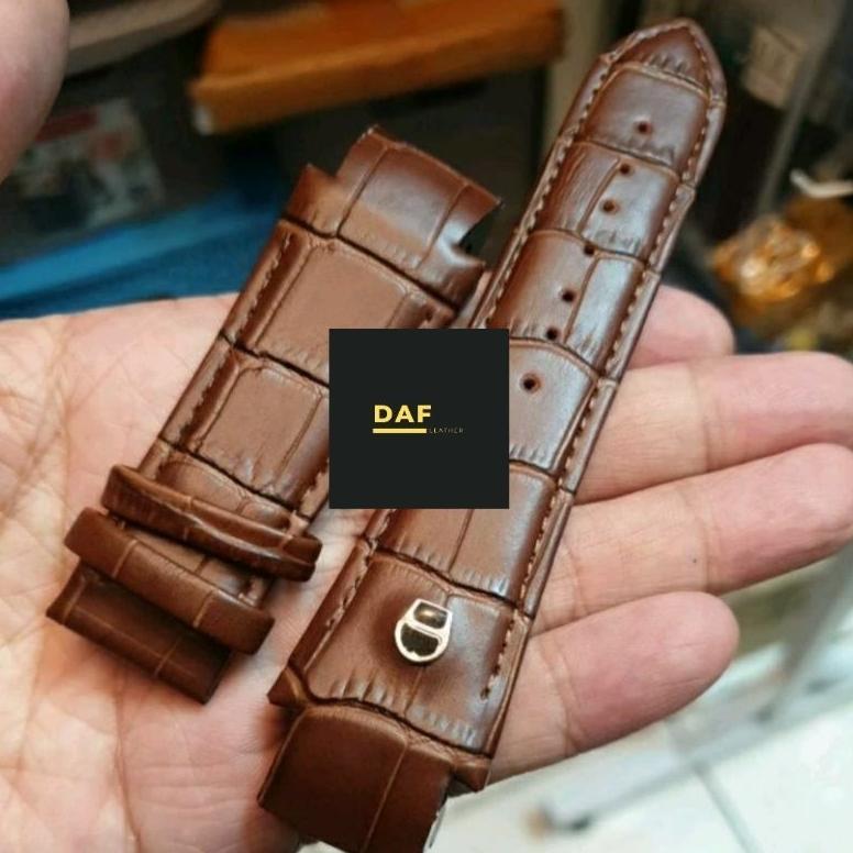 STRAP AIGNER 1.2.5.A TALI KULIT JAM AIGNER PALERMO LEATHER KWALITAS ORIGINAL PREMIUM Aksesoris jam t